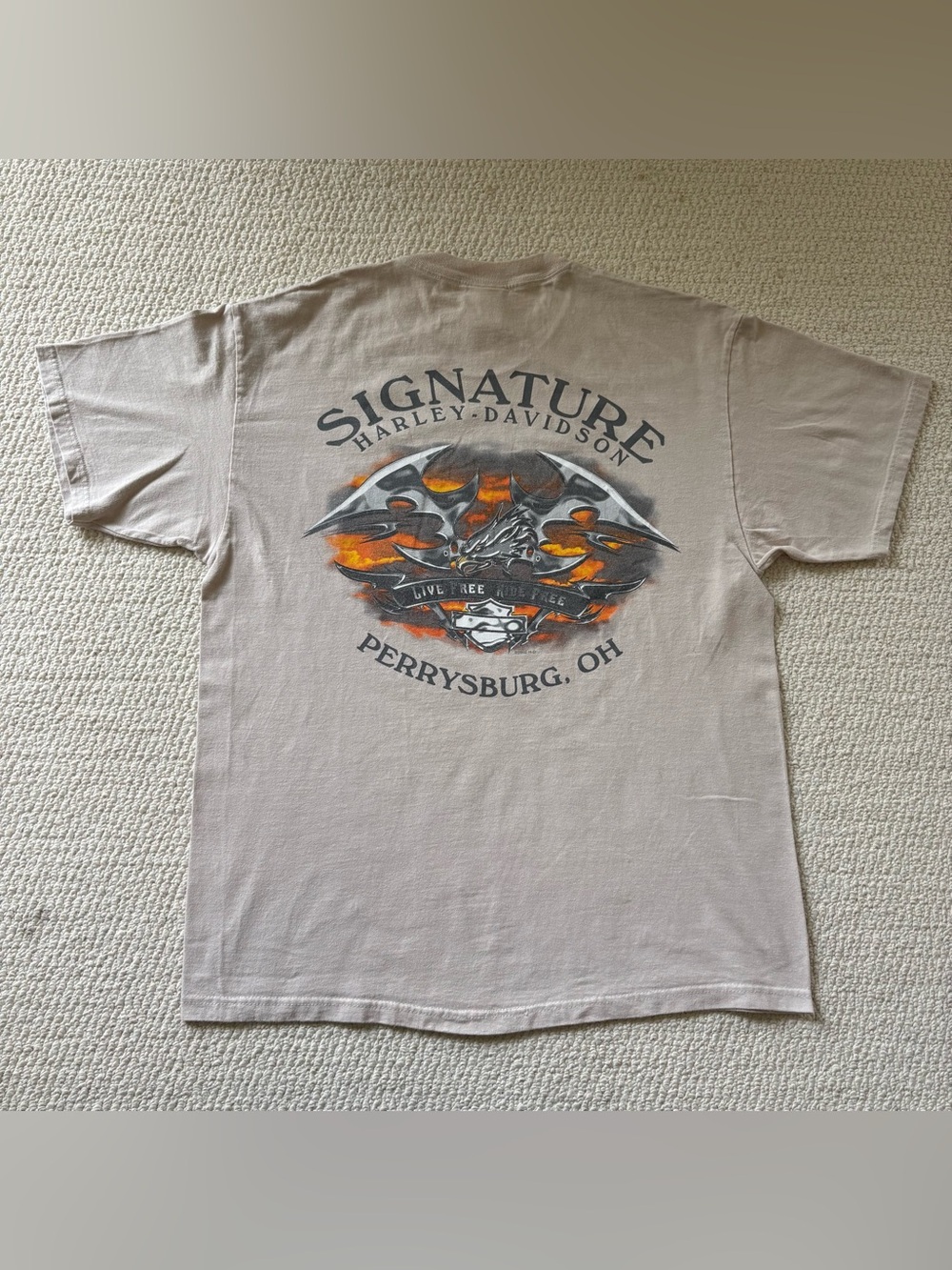 Vintage 2002 Harley-Davidson Graphic Tee